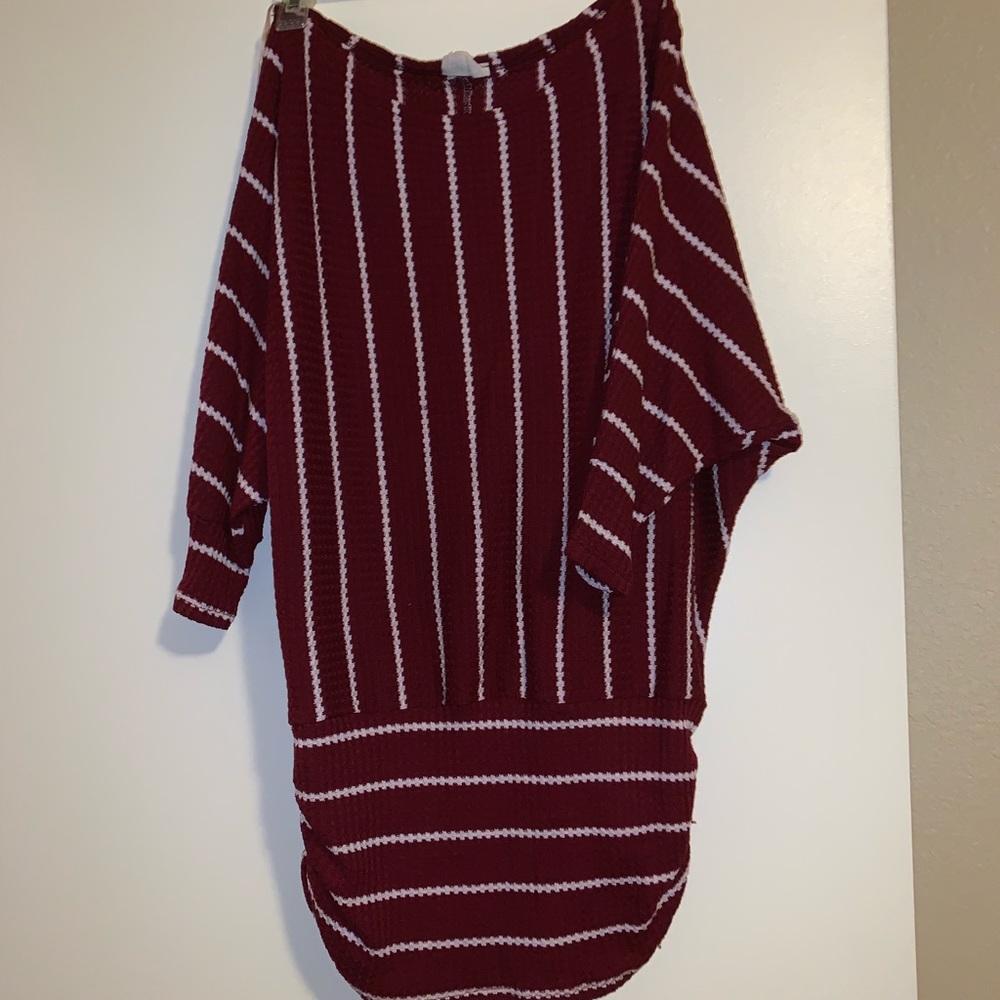 Thermal knit top.